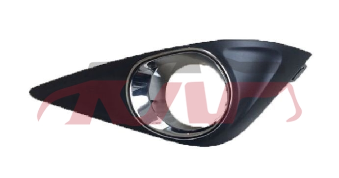 适用于丰田2013 花冠 款&nbsp;雾灯罩，电镀款&nbsp;, 丰田 前杠装饰框, 花冠大陆款 汽车配件-