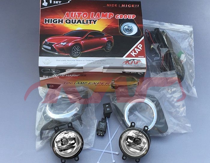 适用于丰田2009-2011 RAV4&nbsp;雾灯组合，09&nbsp;, 丰田 雾灯加雾灯框, RAV4 汽车配件-