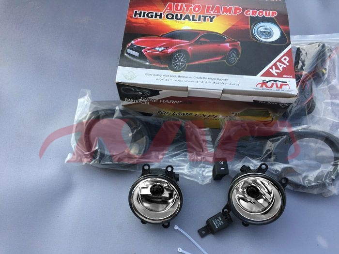 For Toyota 2472009-2011 Highlander&nbsp;foglamp,group,black&nbsp;, Highlander Carparts Price, Toyota       Car Fog Light-