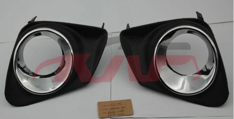For Toyota 26352010 Corolla Middle East&nbsp;fog Lamp Cover,chrome&nbsp;l 81482-02180,r 81481-02190, Corolla Replacement Parts For Cars, Toyota  Fog Light Cover Assembled Without Holes-L 81482-02180,R 81481-02190