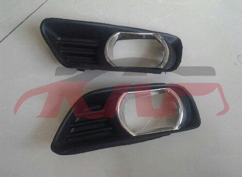 适用于丰田2007-2009 凯美瑞,中东版&nbsp;带孔雾灯罩 电镀圈01-0195&nbsp;212-2056 L 52128-33050 R 52127-33040, 丰田 雾灯外饰框, 凯美瑞 列表汽车配件-212-2056 L 52128-33050 R 52127-33040