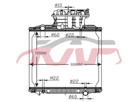 For Truck 608radiator&nbsp;&nbsp;, Truck  Auto Lamp, Radiator Auto Body Parts Price-
