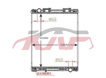 For Truck 608radiator&nbsp;&nbsp;, Radiator Replacement Parts For Cars, Truck  Auto Parts-
