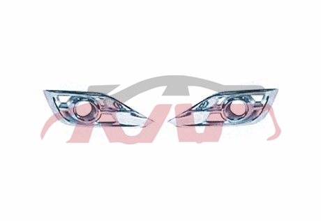 适用于本田2012 CRV RM1/2/4 雾灯框（电镀） , CRV 汽车配件制造商, 本田 雾灯框-
