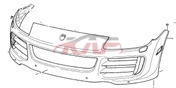 For Porsche1874cayenne 955 07-10&nbsp;front Bumper&nbsp;95550531114g2x, Porsche Auto Part, Cayenne Car Parts-95550531114G2X
