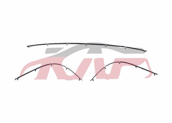 For Peugeot 828408&nbsp;rubber Of Rear Bumper&nbsp;745356/745357/745358, Peugeot  Auto Lamps, 408 Car Parts Discount-745356/745357/745358