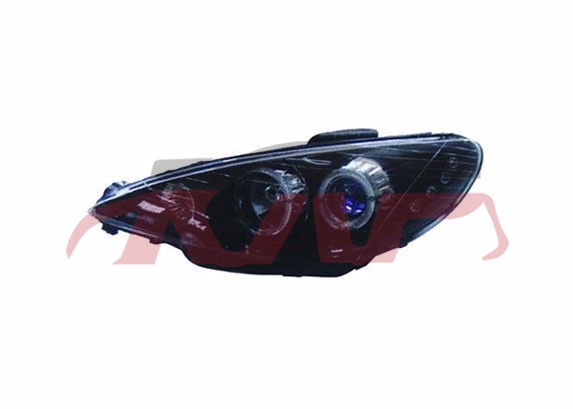 For Peugeot 831t11&nbsp;head Lampblack)4 Led&nbsp;, 206 Automotive Parts, Peugeot  Auto Lamp-