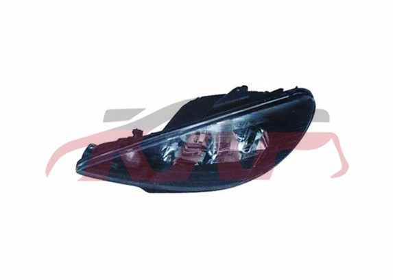 For Peugeot 831t11&nbsp;head Lamp Crystal Black)&nbsp;, 206 Automotive Parts, Peugeot   Automotive Accessories-