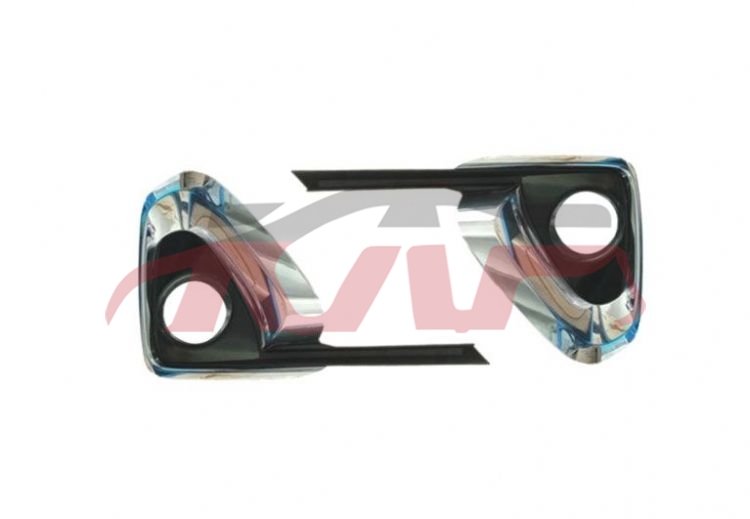 For Toyota 3062016 Fortuner&nbsp;fog Lamp Cover W/chrome Strip&nbsp;l 52128-0k300  R 52127-0k300, Toyota  Light Frame, Fortuner Accessories-L 52128-0K300  R 52127-0K300
