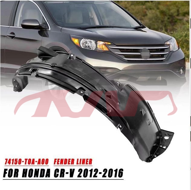 For Honda 3322012 Crv Rm1/2/4&nbsp;inner Fender&nbsp;l74150-toa-a00,r74100-toa-a00, Honda  Wheel Arch, Crv  Car Accessorie Catalog-L74150-TOA-A00,R74100-TOA-A00