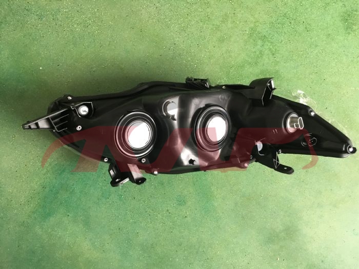 适用于丰田2010 卡罗拉 美版&nbsp;前大灯，美版（黑底）&nbsp;L 81110-02B60 R 81150-02B60, 卡罗拉 汽车零件, 丰田 汽车配件-L 81110-02B60 R 81150-02B60