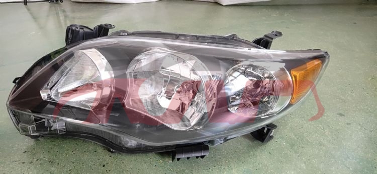 For Toyota 2052010 Corolla Usa&nbsp;head Lamp,black&nbsp;l 81110-02b60 R 81150-02b60, Corolla Basic Car Parts, Toyota  Auto Headlight Bulb-L 81110-02B60 R 81150-02B60