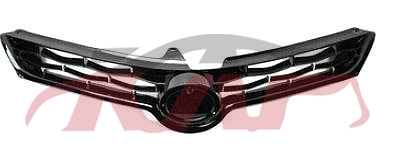 For Toyota 2022014 Corolla Usa, Se&nbsp;grille,deluxe,black Paint,se&nbsp;53100-02570, Toyota  Abs Grille, Corolla Auto Part-53100-02570