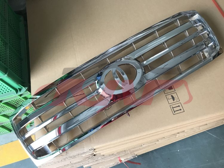 适用于丰田2005-2006 兰德酷路泽 FJ100&nbsp;中网，全电镀&nbsp;, 兰德酷路泽 汽车配件价格, 丰田 中网格栅-