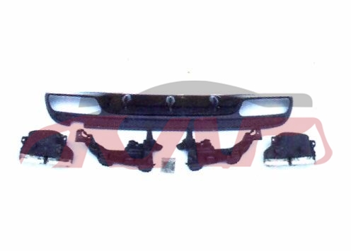 For Benz 472w205  14-18 Sport&nbsp;change The Amg4 Out Of The Tail Throat + Tail Lip&nbsp;, C-class Car Accessorie Catalog, Benz  Car Parts-