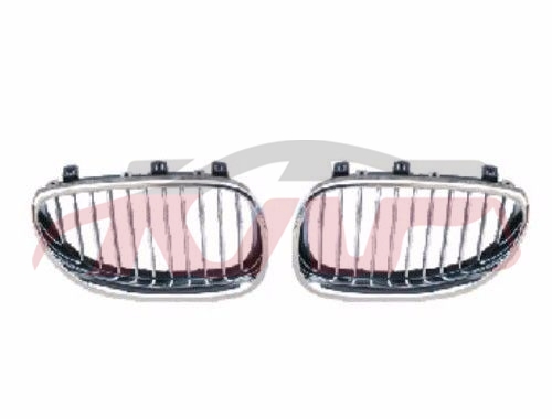For Bmw 507e60/e61 2003-2009&nbsp;grille, Old Model,half Chrome&nbsp;51137027061   51137027062, 5  Auto Part, Bmw  Car Grille-51137027061   51137027062