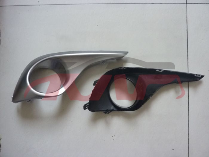 For Toyota 2462012-2014 Highlander&nbsp;fog Lamp Cover,paint Black/silver&nbsp;l81482-0e100 ,r81481-0e100, Highlander Auto Parts Prices, Toyota  Car Fog Lamp Frame-L81482-0E100 ,R81481-0E100