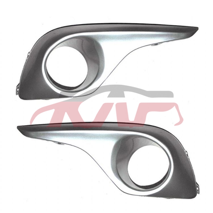 For Toyota 2462012-2014 Highlander&nbsp;fog Lamp Cover,paint Black/silver&nbsp;l81482-0e100 ,r81481-0e100, Highlander Auto Parts Prices, Toyota  Car Fog Lamp Frame-L81482-0E100 ,R81481-0E100