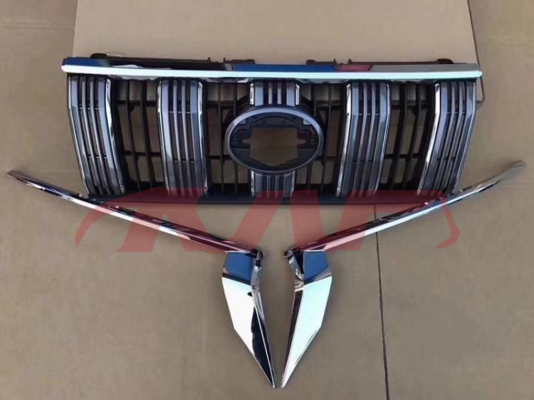 For Toyota 10172018-2020 Prado&nbsp;grille,w/mark W/moulding Deluxe&nbsp;53101-60f10 53101-60f20, Prado Auto Parts, Toyota  Abs Griils-53101-60F10 53101-60F20