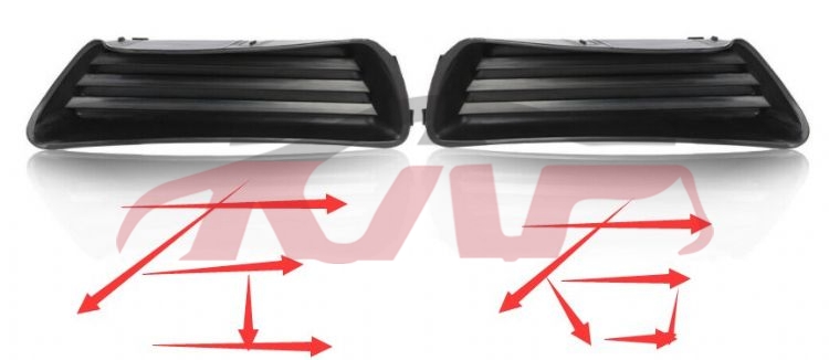 For Toyota 2762007-2009 Camry,middle East&nbsp;foglampcover,withouthole&nbsp;l:52128-06080 R:52128-06050, Toyota  Fog Light Cover Assembled Without Holes, Camry Car Parts鈥?price-L:52128-06080 R:52128-06050