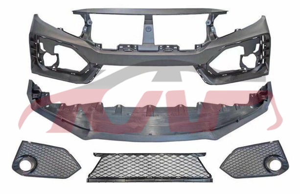 For Honda 8562016 civic Fc1/7&nbsp;front Bumper Assy&nbsp;, Honda   Car Body Parts, Civic Automobile Parts-