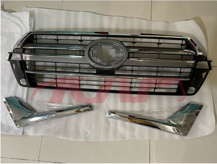 For Toyota 2352016-2018 Landcruiser Fj200&nbsp;grille,with Blight Strip&nbsp;53101-60d20   53114-60160  53114-60170   53101-60d40-c, Toyota  Automobile Air Inlet Grille, Land Cruiser Automobile Parts-53101-60D20   53114-60160  53114-60170   53101-60D40-C