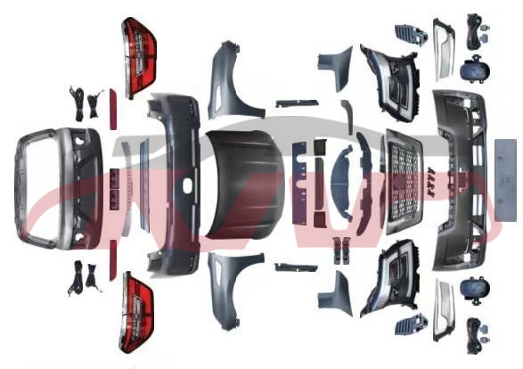 For Nissan 10842017 Patrol&nbsp;kit Body16 Change To 2021)&nbsp;, Nissan   Headlights Headlamps, Patrol Car Part-