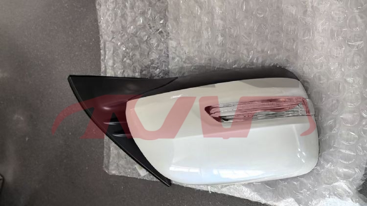 For Toyota 2382014-2017 Prado&nbsp;door Mirror 9wires W/led Lamp Ele Folding Heating White&nbsp;, Prado Car Parts Shipping Price, Toyota  Rearview Mirror-