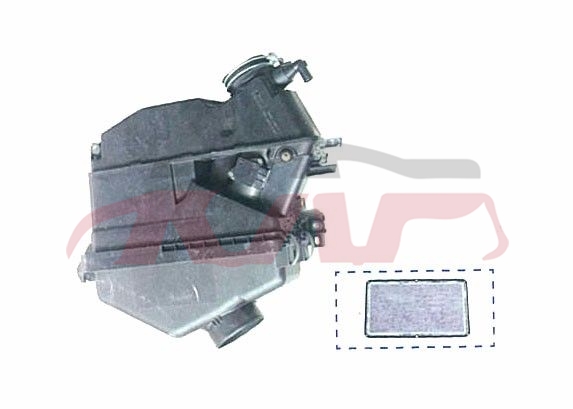 For Toyota 2402003-2009 Prado/fj120&nbsp;air Cleaner 4.0l Pardo ‘06 Fortuner ‘05-09 W/air Strainer Usa Type&nbsp;17700-31542/1, Toyota  Auto Parts, Prado Advance Auto Parts-17700-31542/1