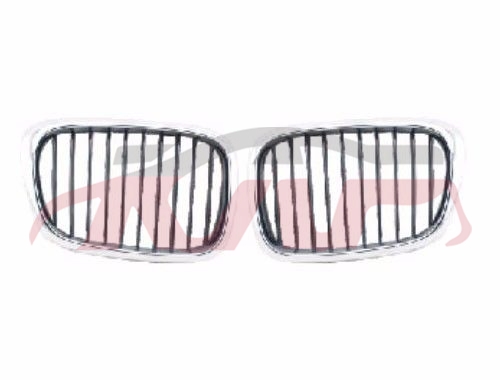 For Bmw 880e39 1995-2003&nbsp;grille, New, Chrome&nbsp;51137005837   51137005838, 5  Automotive Parts, Bmw  Grilles-51137005837   51137005838