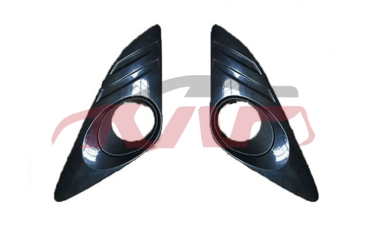 适用于丰田2012-2014 凯美瑞，中东版 雾灯罩 , 凯美瑞 汽车配件制造商, 丰田 雾灯框-