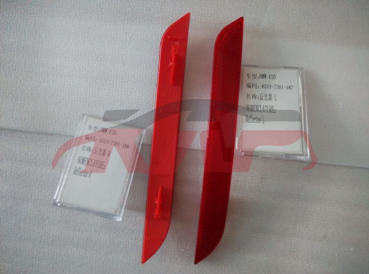 For Bmw 495f30/f35 2013-18&nbsp;reflector&nbsp;l 63147301187   R 63147301188, 3  Car Accessories, Bmw   Car Body Parts-L 63147301187   R 63147301188
