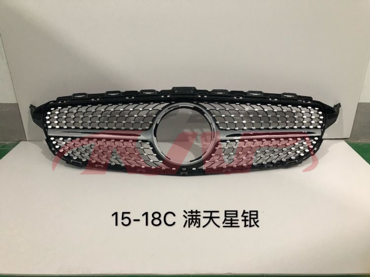 For Benz 472w205  14-18 Sport&nbsp;grille, Star Style&nbsp;2058881260, C-class Auto Parts Manufacturer, Benz   Automotive Parts-2058881260
