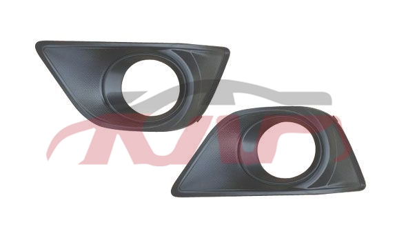 适用于丰田2012-2013 伊诺华 雾灯罩，黑色 , 伊诺华 汽车配件, 丰田 前雾灯框-
