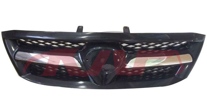 For Toyota 2342004 Hilux/vigo&nbsp;grille W/chrome Strip , Black&nbsp;53111-0k010, Toyota  Grille Guard, Hilux Car Accessorie-53111-0K010