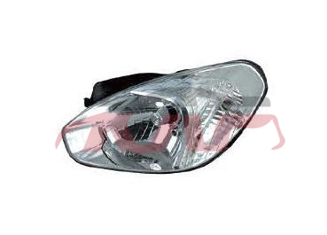 For Hyundai 4372006-2010 Accent&nbsp;head Lamp White Manual&nbsp;92101-1e100   92102-1e100, Accent Automotive Parts, Hyundai  Car Parts-92101-1E100   92102-1E100