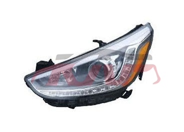 For Hyundai 15192014-2016 Accent&nbsp;head Lamp,  Led,yellow Usa Type&nbsp;l92101-1r550 R92102-1r550, Hyundai   Car Body Parts, Accent Car Accessories-L92101-1R550 R92102-1R550