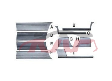 For Hyundai 15212003 H1/starex&nbsp;decorative Boardfor 9 Seats)&nbsp;, Hyundai  Cover, Starexh1瑞风) Auto Body Parts Price-