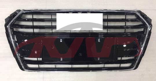 For Audi 14042016-2019 A4 （b9）&nbsp;b9 Grille No Hole No Bright Strip&nbsp;8wd853651t94, Audi  Auto Lamp, A4 Car Parts-8WD853651T94