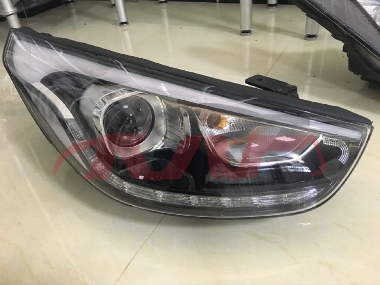 For Hyundai 18322013-2015 Tucson&nbsp;head Lamp,w/twoledup Led&down Led)&nbsp;92101-2s500  92102-2s620, Tucson (ix35) Parts, Hyundai  Auto Part-92101-2S500  92102-2S620
