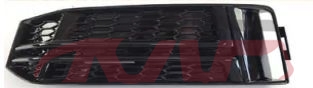 For Audi 14042016-2019 A4 （b9） fog Lamp Cover  Black , A4 Auto Parts Price, Audi   Automotive Accessories-