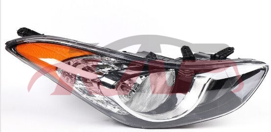 For Hyundai 4352011-2013 Elantra&nbsp;head Lamp Halogen Yellow Usa Type&nbsp;l92101-3y000 R92102-3y000, Hyundai   Car Headlights Headlamps, Elantra Car Parts Catalog-L92101-3Y000 R92102-3Y000