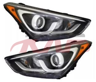 For Hyundai 15112016  Santafe&nbsp;head Lamp W/led Usa Type&nbsp;, Santafe Car Parts Discount, Hyundai  Auto Parts-