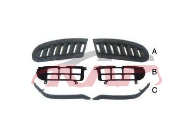 For Kia 15732004-2006 Cerato&nbsp;front Bumper Grille&nbsp;, Cerato/k3 Car Accessorie, Kia   Automotive Parts-