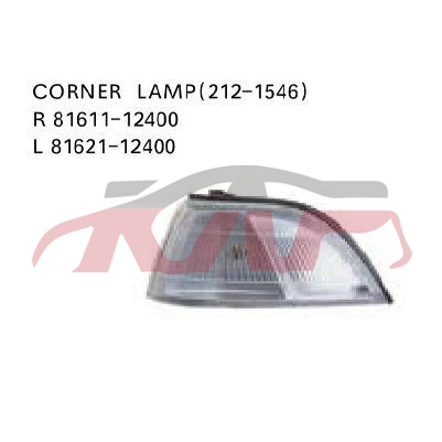 For Toyota 208191988-1991 Corolla Ee90/ae92&nbsp;corner Lamp&nbsp;r:81611-12400 L:81621-12400, Toyota   Automotive Accessories, Corolla Car Parts鈥?price-R:81611-12400 L:81621-12400