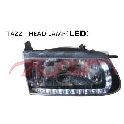 For Toyota 2016381993 Corolla  Ae95-110&nbsp;tazz  Head Lamp, Led&nbsp;, Toyota  Auto Part, Corolla Accessories Price-