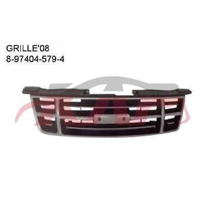 For Isuzu 13462004-2007 D-max&nbsp;grille&nbsp;, D-max Automotive Accessories Price, Isuzu  Car Parts-