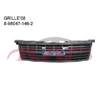 For Isuzu 13462004-2007 D-max&nbsp;grille&nbsp;, Isuzu   Automotive Accessories, D-max Car Parts Catalog-