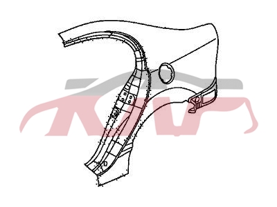 For Honda 2992006 Civic Fa1&nbsp;rear Front Fender&nbsp;04646snbg00zz    04636snaa00zz, Honda  Rear Wheel Well Liner, Civic Advance Auto Parts-04646SNBG00ZZ    04636SNAA00ZZ