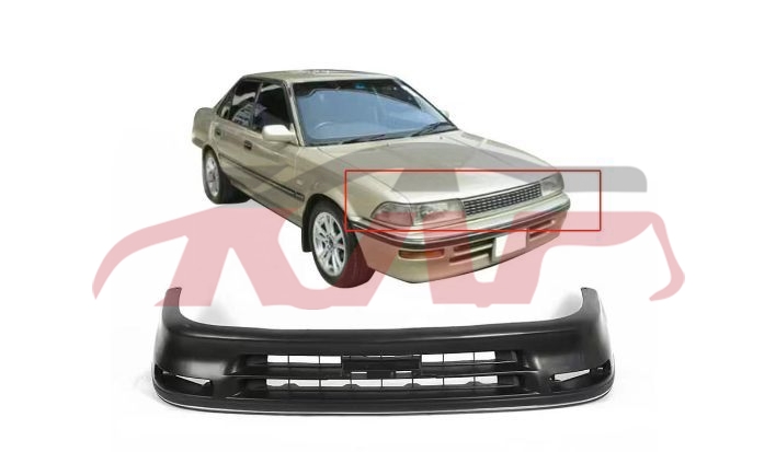 For Toyota 202741992-1994 Ae101&nbsp;front Bumper, Green&nbsp;52119-02090, Corolla Car Accessorie, Toyota   Automotive Accessories-52119-02090